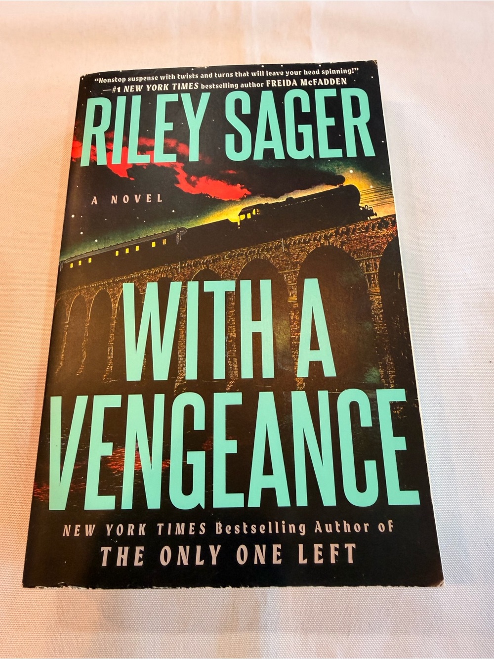 "With a Vengeance" by Riley Sager International Edition 2025